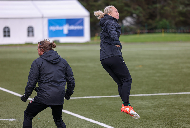 Myndaveisla frá sigri Þróttar á FH í undanúrslitunum