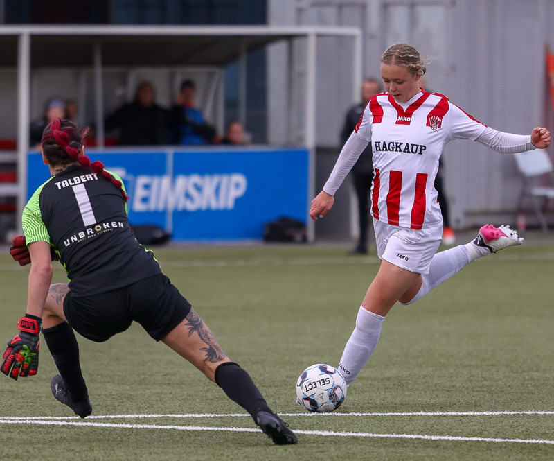 Myndaveisla frá sigri Þróttar á FH í undanúrslitunum