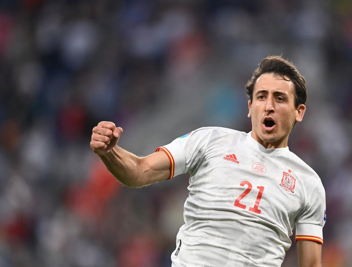 Mikel Oyarzabal skoraði sigurmark Spánverja