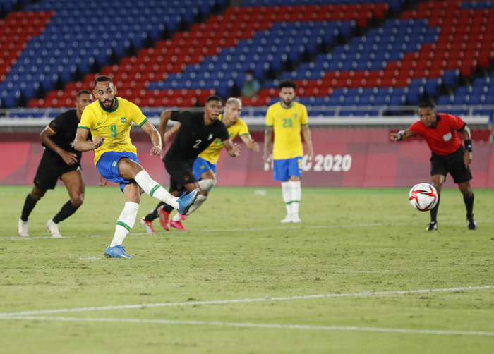 Matheus Cunha var hetja Brasilíumanna gegn Egyptalandi