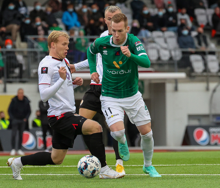 Gísli Eyjólfsson hefur spilað sinn síðasta leik á tímabilinu.