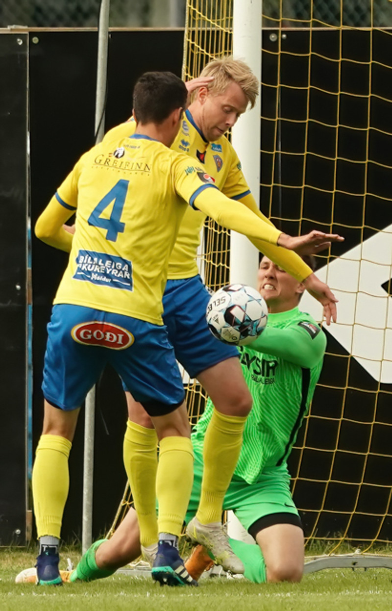 Myndaveisla: KA vann Keflavík