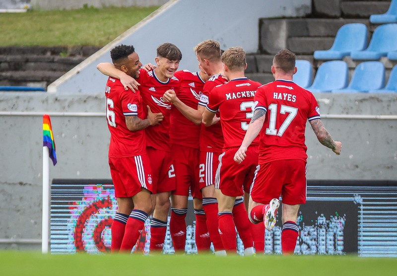 Myndaveisla: Aberdeen vann fyrri leikinn gegn Breiðabliki