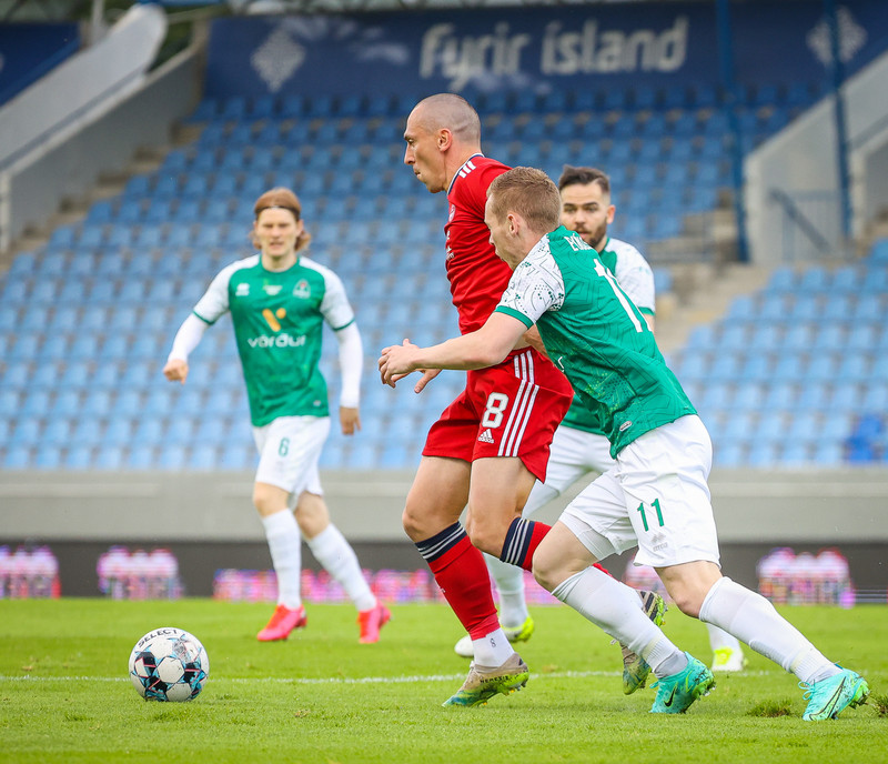 Myndaveisla: Aberdeen vann fyrri leikinn gegn Breiðabliki