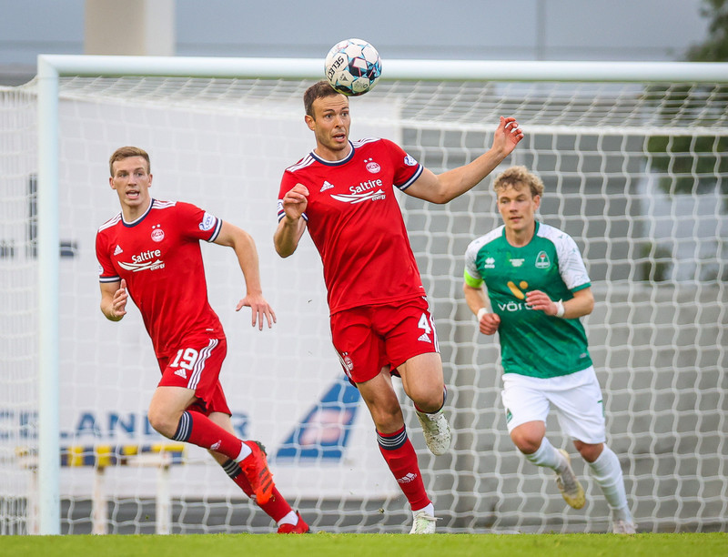 Myndaveisla: Aberdeen vann fyrri leikinn gegn Breiðabliki