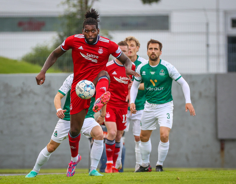 Myndaveisla: Aberdeen vann fyrri leikinn gegn Breiðabliki