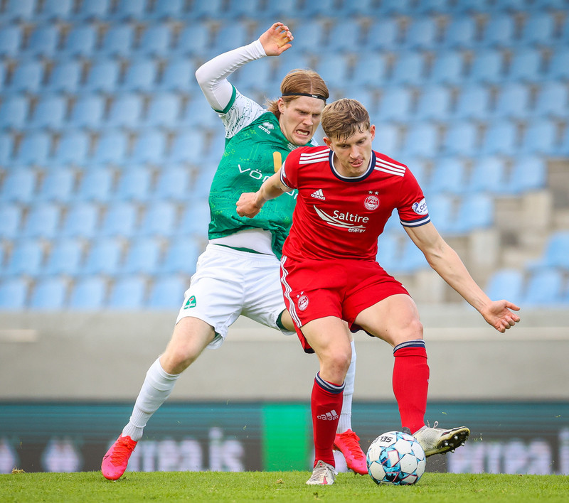 Myndaveisla: Aberdeen vann fyrri leikinn gegn Breiðabliki