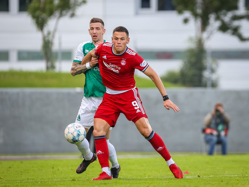 Myndaveisla: Aberdeen vann fyrri leikinn gegn Breiðabliki