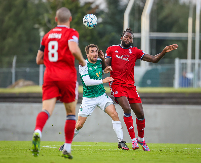 Myndaveisla: Aberdeen vann fyrri leikinn gegn Breiðabliki