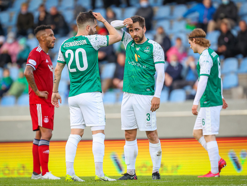 Myndaveisla: Aberdeen vann fyrri leikinn gegn Breiðabliki