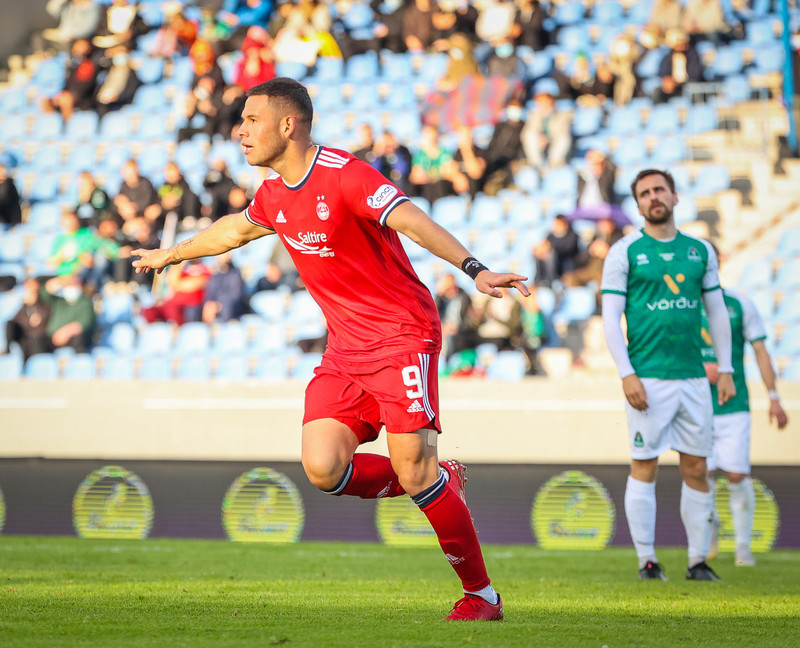 Myndaveisla: Aberdeen vann fyrri leikinn gegn Breiðabliki