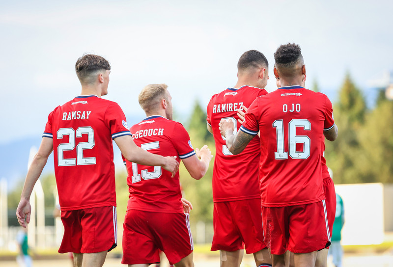Myndaveisla: Aberdeen vann fyrri leikinn gegn Breiðabliki