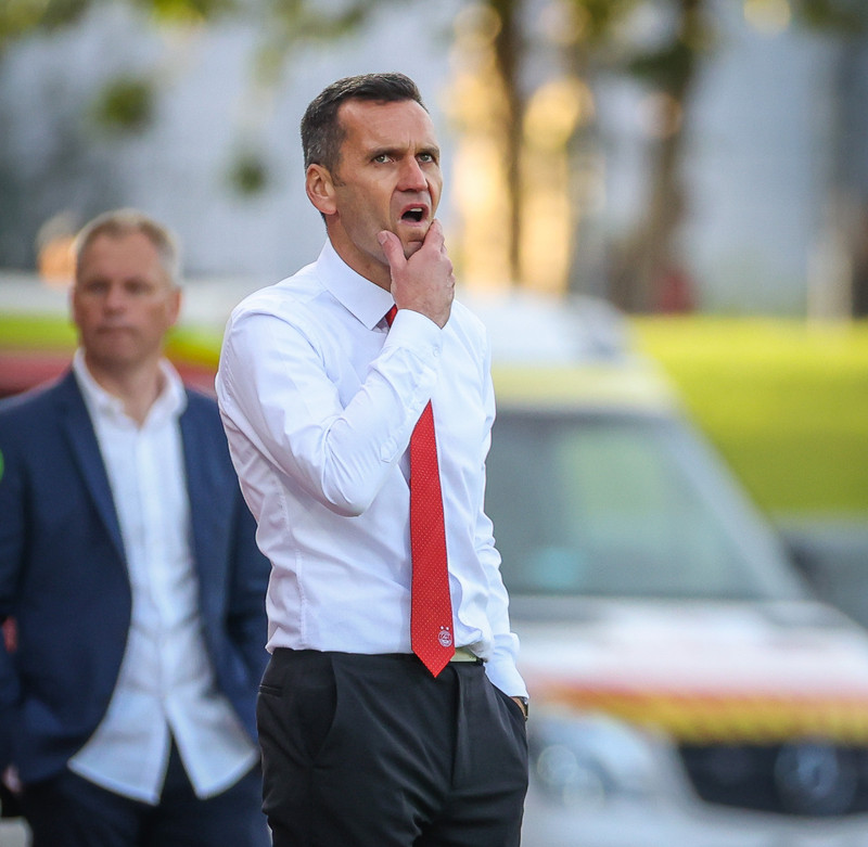 Myndaveisla: Aberdeen vann fyrri leikinn gegn Breiðabliki