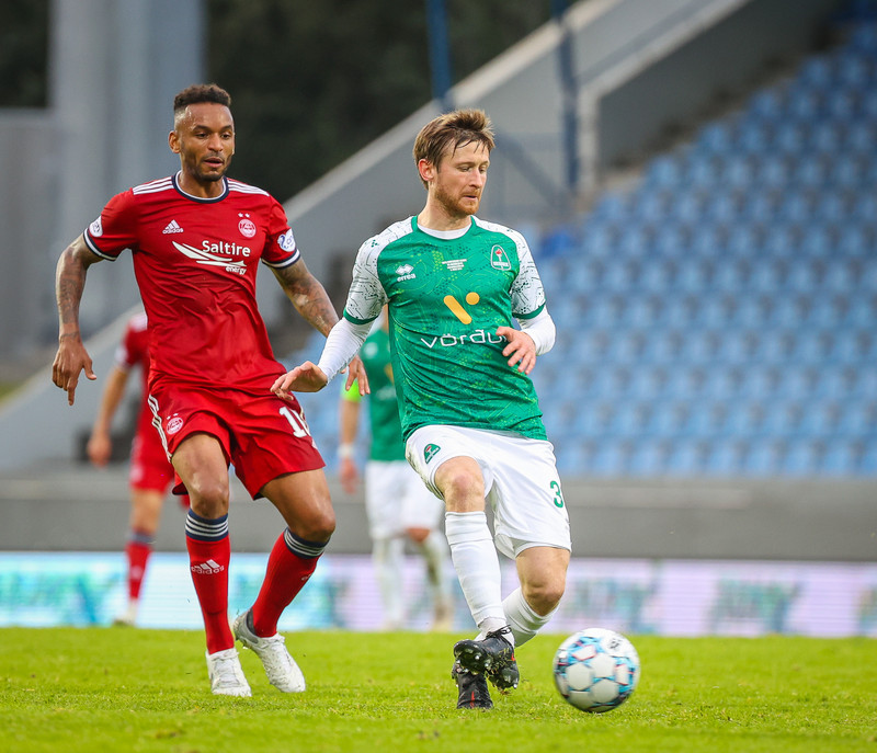 Myndaveisla: Aberdeen vann fyrri leikinn gegn Breiðabliki
