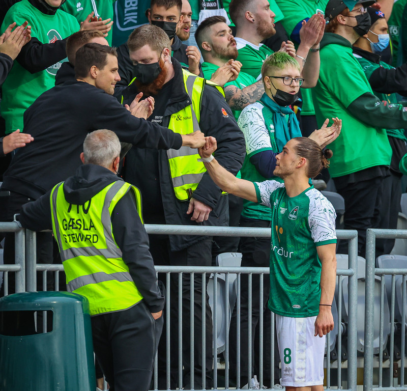 Myndaveisla: Aberdeen vann fyrri leikinn gegn Breiðabliki