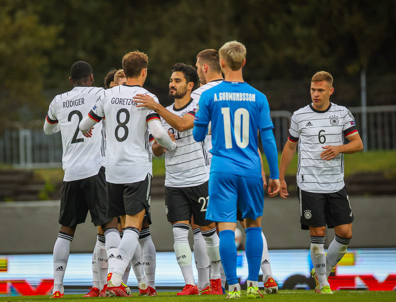 Myndaveisla 1: Sigur Þýskalands á Íslandi í gær