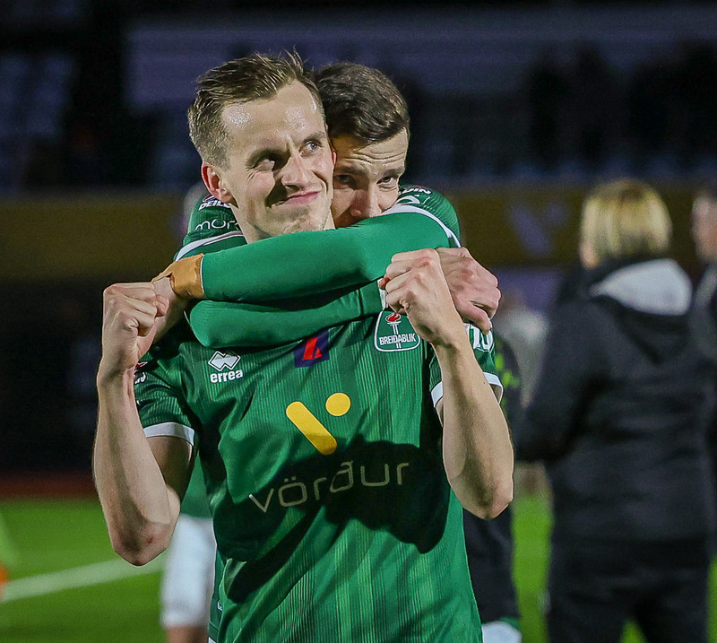 Myndaveisla: Breiðablik vann stórleikinn við Val