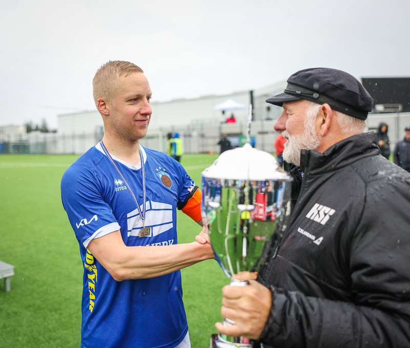 Hlynur Atli Magnússon, fyrirliði Fram