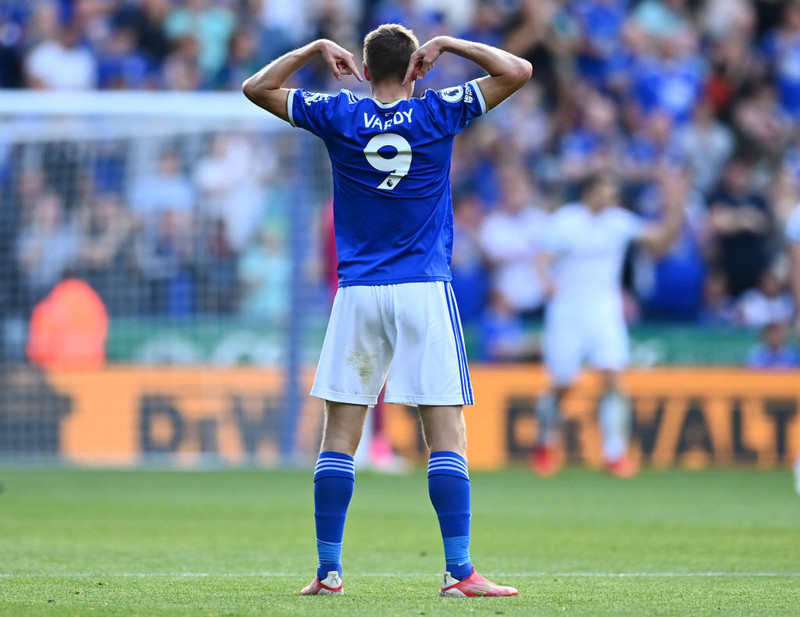 Jamie Vardy er enn að skora mörk.