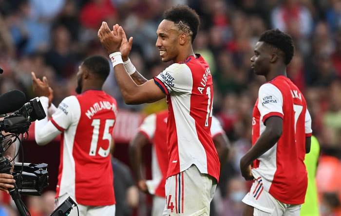 Arsenal mætir Leeds.