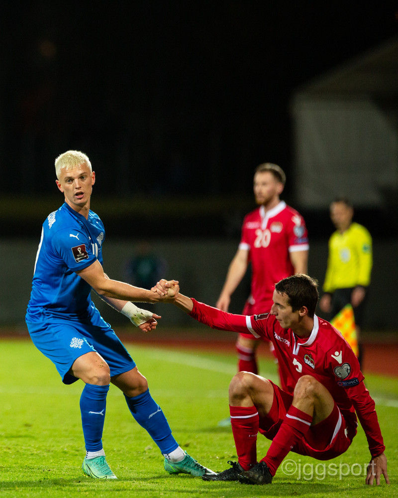 Myndaveisla 2: Ísland vann Liechtenstein