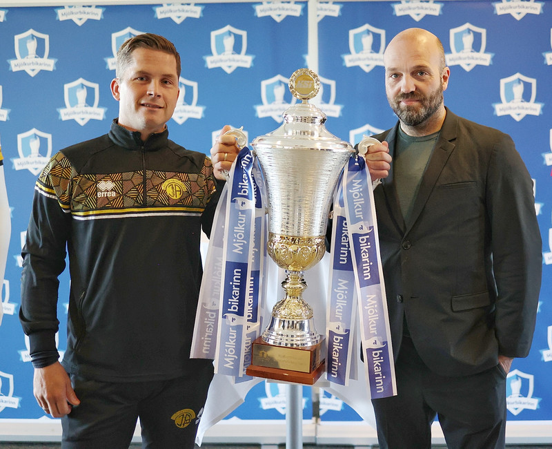 Jói Kalli og Arnar Gunnlaugs.