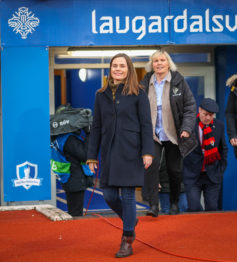 Katrín Jakobsdóttir, forsætisráðherra Íslands, var með sex rétta um síðustu helgi.
