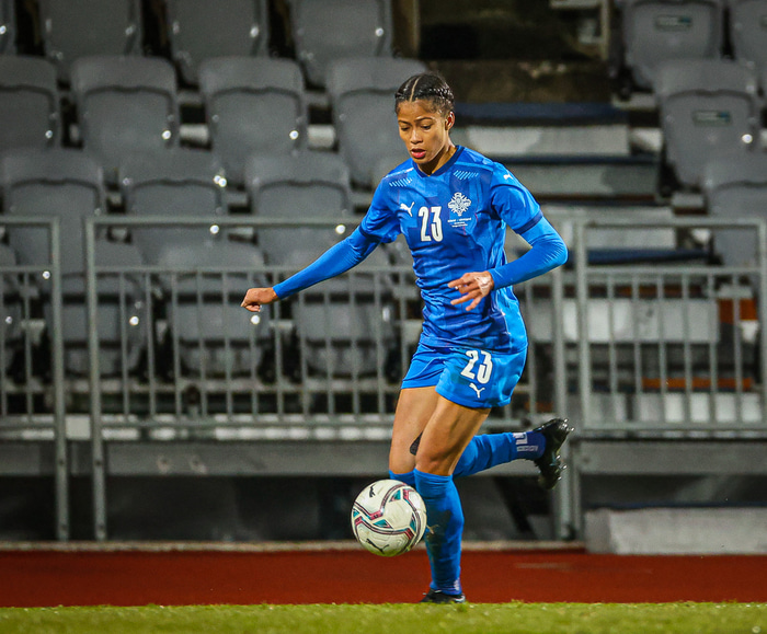 Virkilega vel klárað hjá Sveindísi.