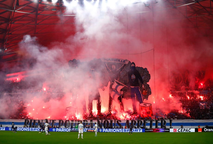 Ólæti á fótboltaleikjum er verulegt vandamál í Frakklandi.