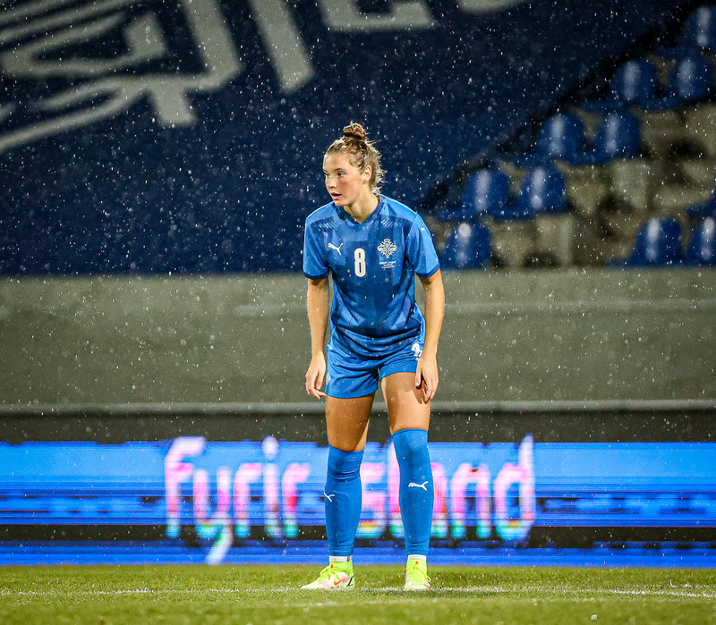 Karólína Lea Vilhjálmsdóttir.