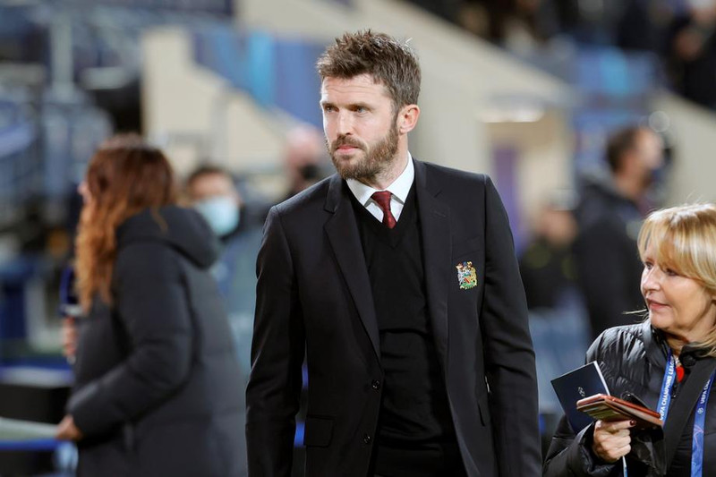 Michael Carrick er í viðræðum við Middlesbrough.