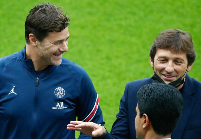 Mauricio Pochettino og Leonardo.