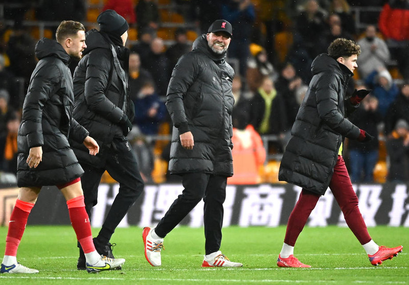 Jürgen Klopp eftir leikinn gegn Wolves