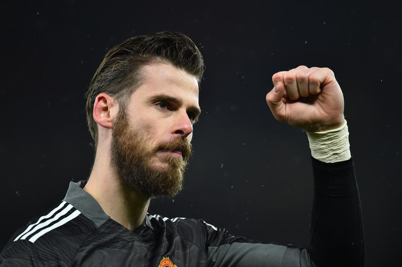 Það var nóg að gera hjá David de Gea í markinu.