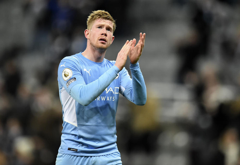 England: De Bruyne skoraði fjögur - Everton sótti stig