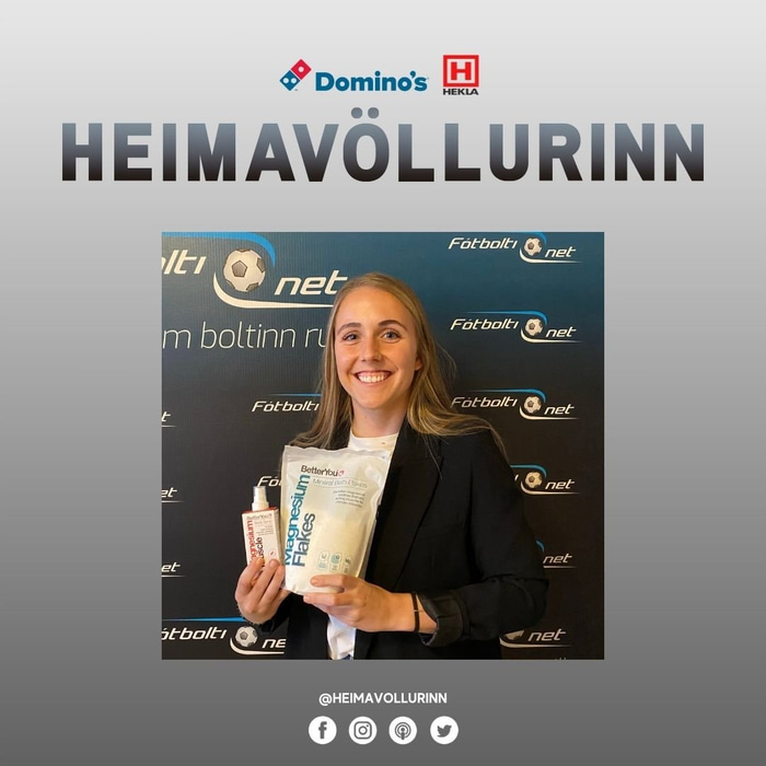 Guðrún Arnardóttir er gestur í jólaþætti Heimavallarins