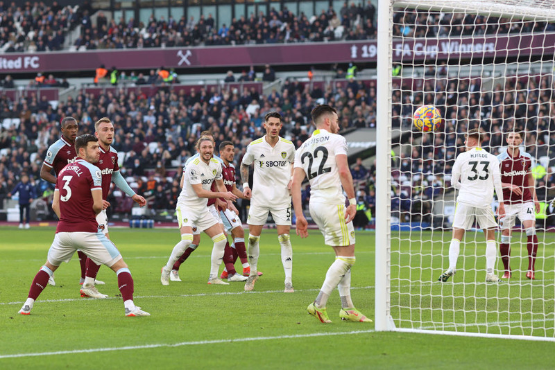 Jack Harrison skorar í sigri Leeds á West Ham