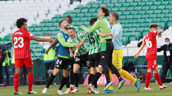 Real Betis varð spænskur bikarmeistari á dögunum.