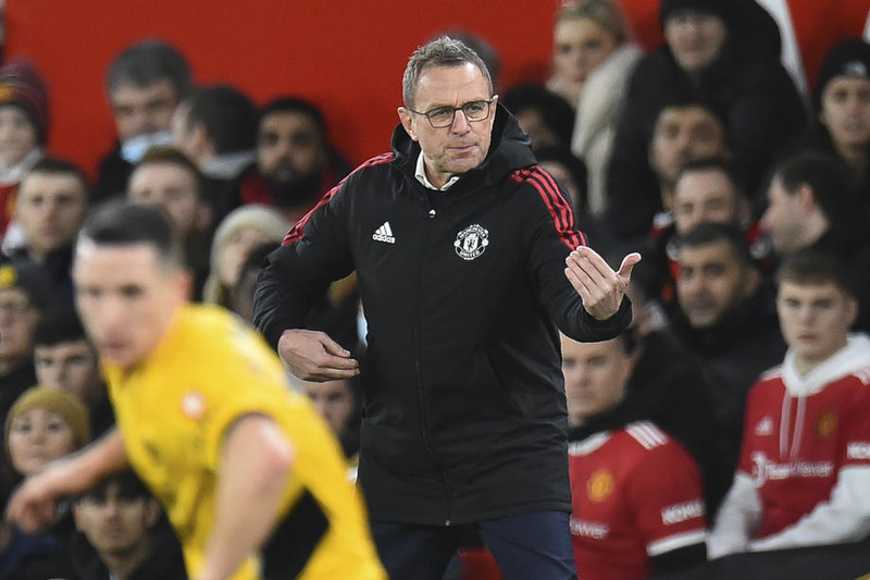 Ralf Rangnick, stjóri Manchester United.