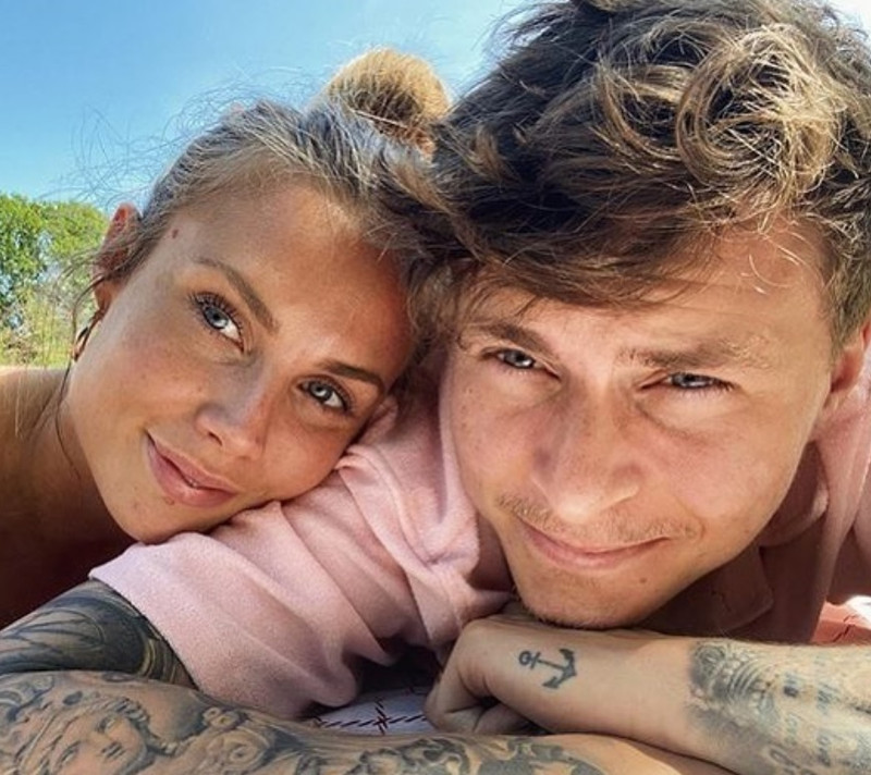 Maja og Victor Lindelöf.