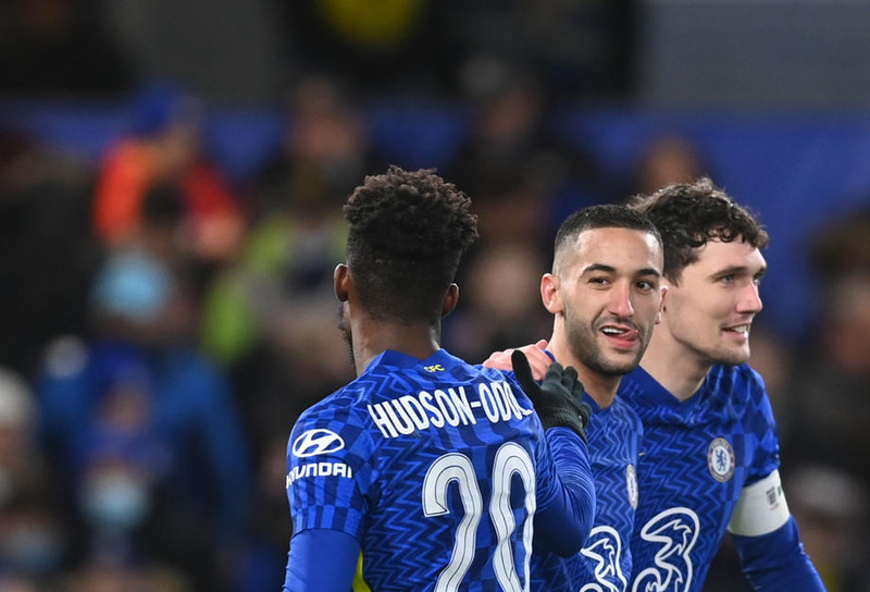 <b>Sóknarmaður: Hakim Ziyech (Chelsea)</b> - Skoraði fyrra mark Chelsea í Lundúnaslagnum.