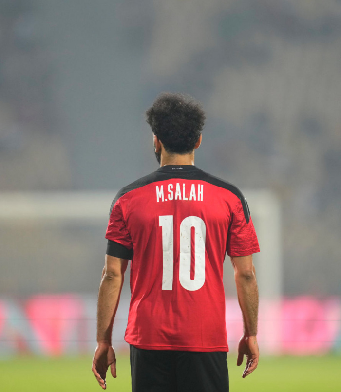 Salah í landsleik með Egyptalandi.