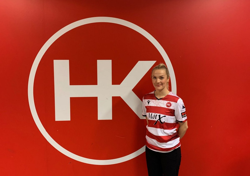 Eftirsótt Kristín Mcmillan verður áfram hjá HK