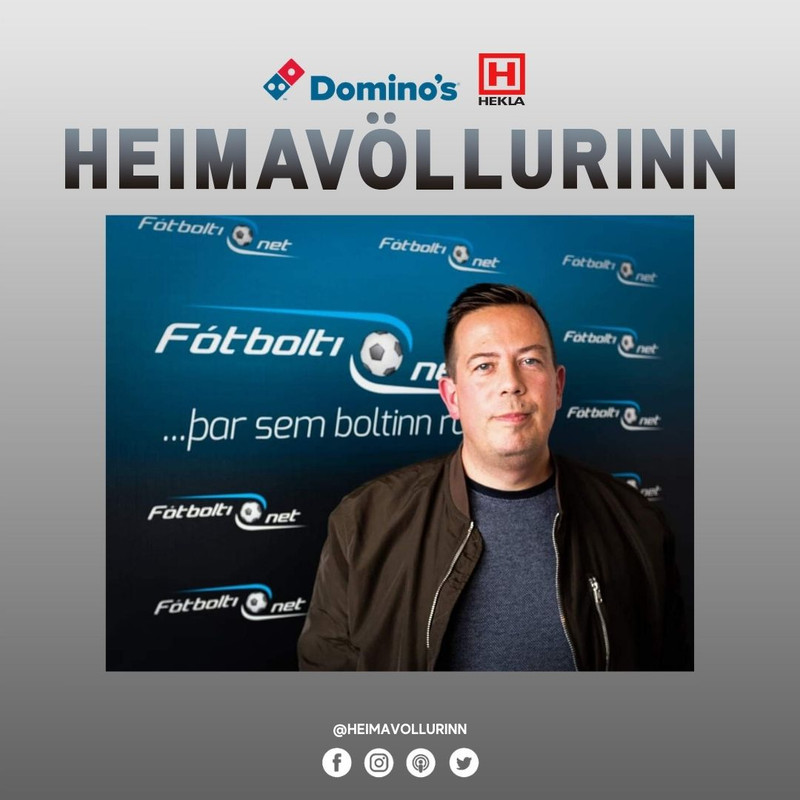 Daði Rafnsson er gestur Heimavallarins