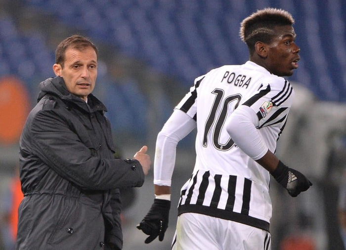 Allegri var stjóri Juve á árunum 2014-19 og tók aftur við síðasta sumar.