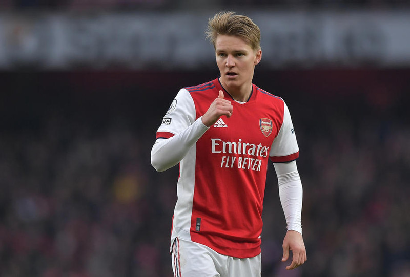 <b>Miðjumaður: Martin Ödegaard (Arsenal)</b> - Heldur áfram að spila gríðarlega vel fyrir Arsenal og sýndi sköpunarmátt sinn í sigrinum gegn Leicester.