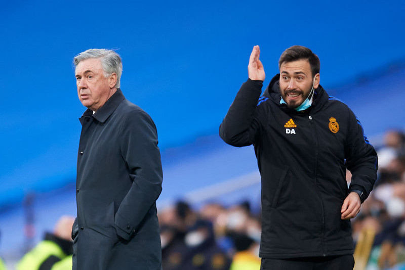 Carlo og Davide Ancelotti.