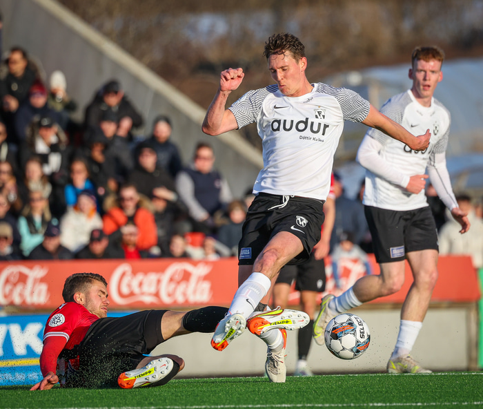 Í leik gegn FH.