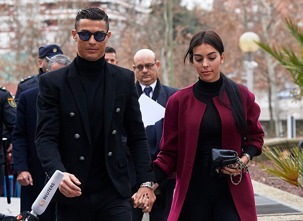 Cristiano Ronaldo og Georgina Rodriguez.
