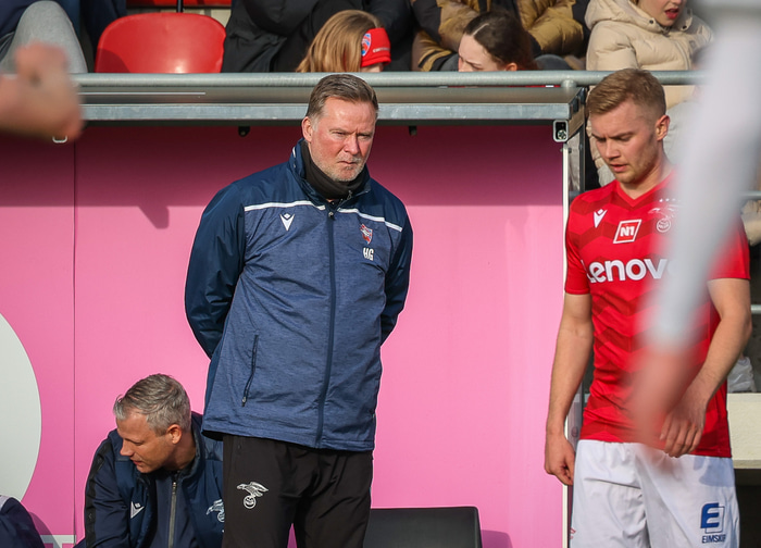 Held ég búinn að átta sig á því að hann er ekki að fara vinna með þennan fótbolta sem hann hefur spilað síðustu tvö ár